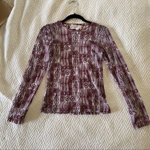 Anacoco Mesh Longsleeve Top